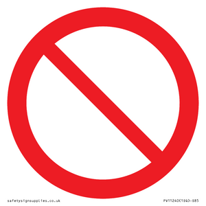 P001 Prohibition: General